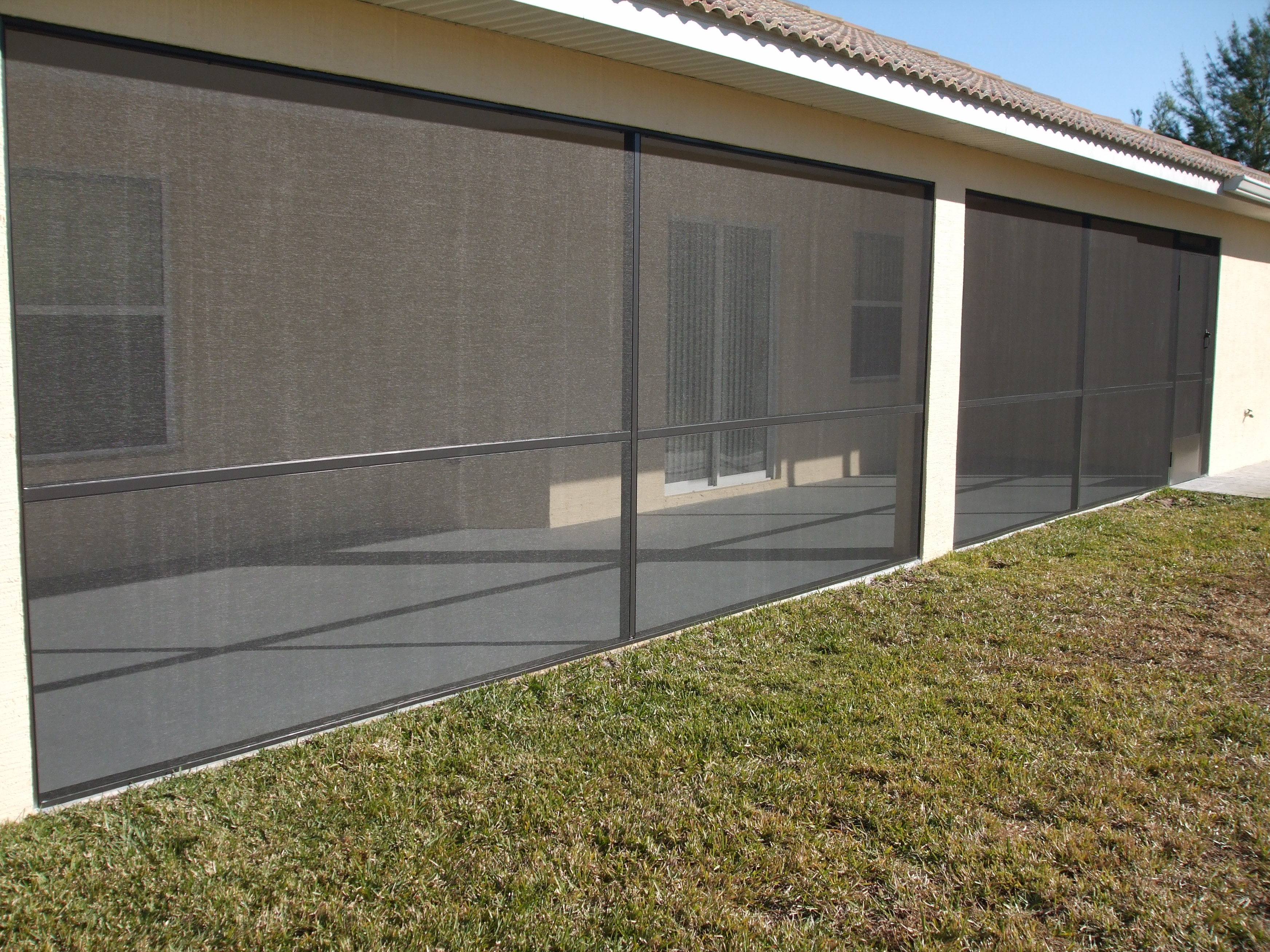 New screen install on a Palm Coast home by Jeff Handyman