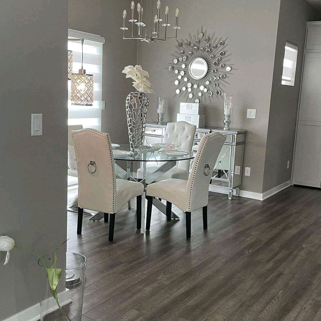 Wide-plank luxury vinyl flooring install